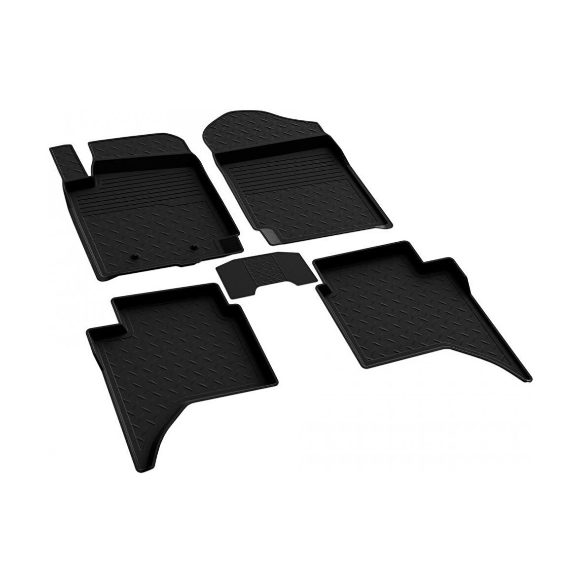 Ford Ranger 4-5 2022 ve Üstü 4d Havuzlu Kauçuk Paspas Bmy