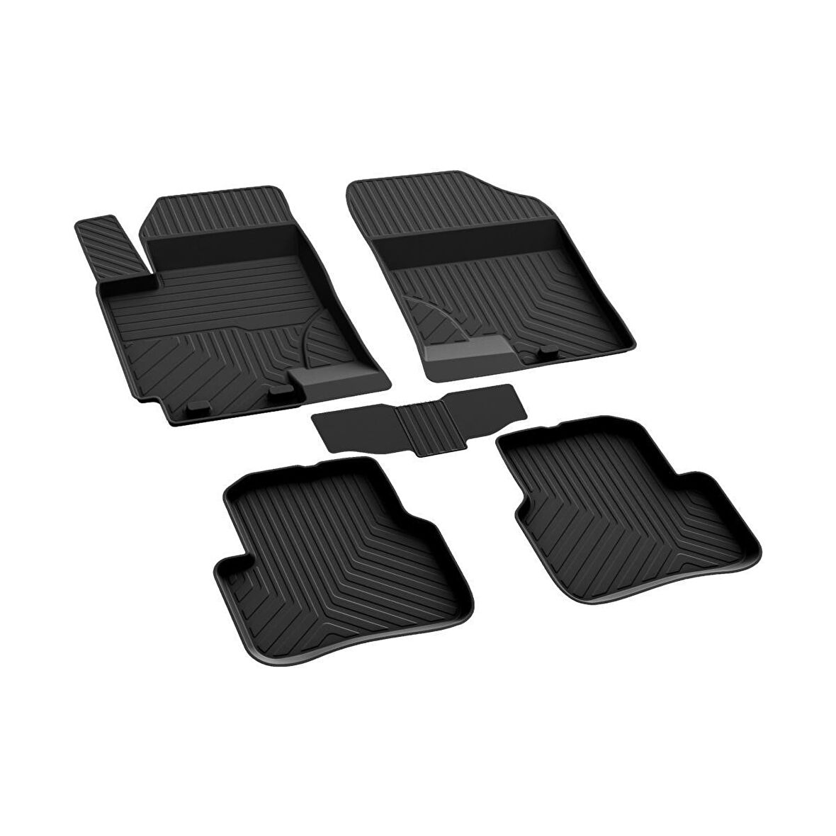 Hyundai Elantra 7 2020 ve Üstü 4d Havuzlu Kauçuk Paspas Bmy