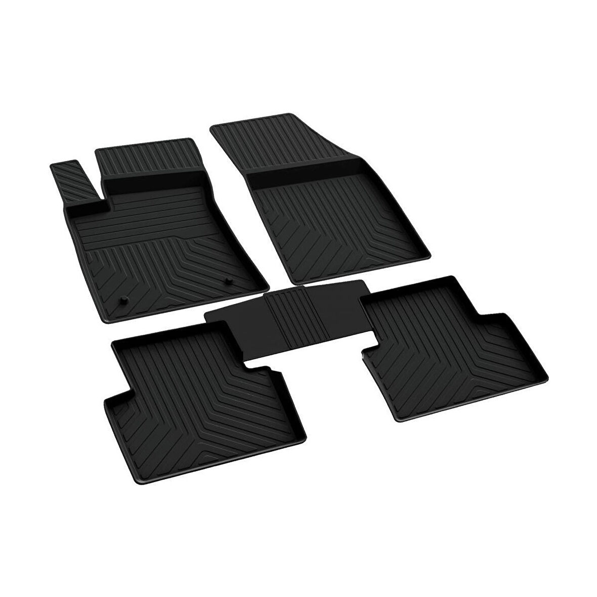 Nissan X-Trail 3 2014-2021 4d Havuzlu Kauçuk Paspas Bmy