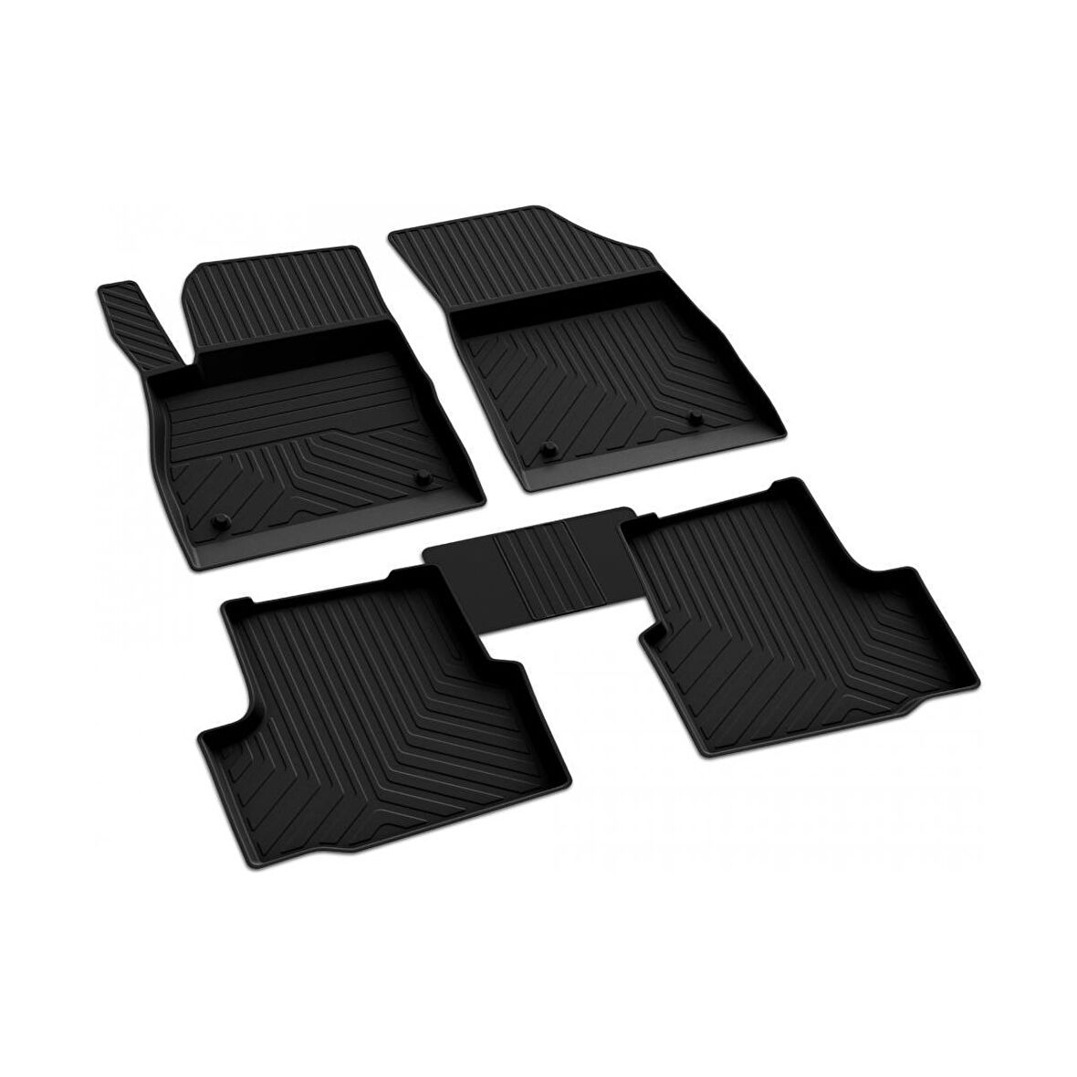 Opel Astra K 2015 2021 4d Havuzlu Kauçuk Paspas Bmy