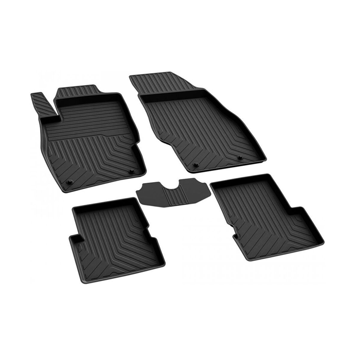 Opel Corsa D 2007-2014 4d Havuzlu Kauçuk Paspas Bmy