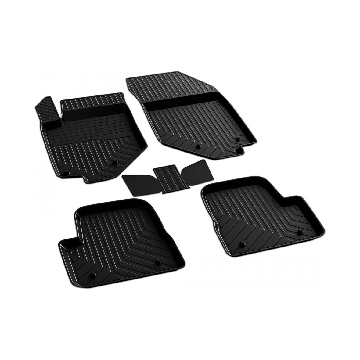 Opel Mokka B 2021 ve Üstü 4d Havuzlu Kauçuk Paspas Bmy