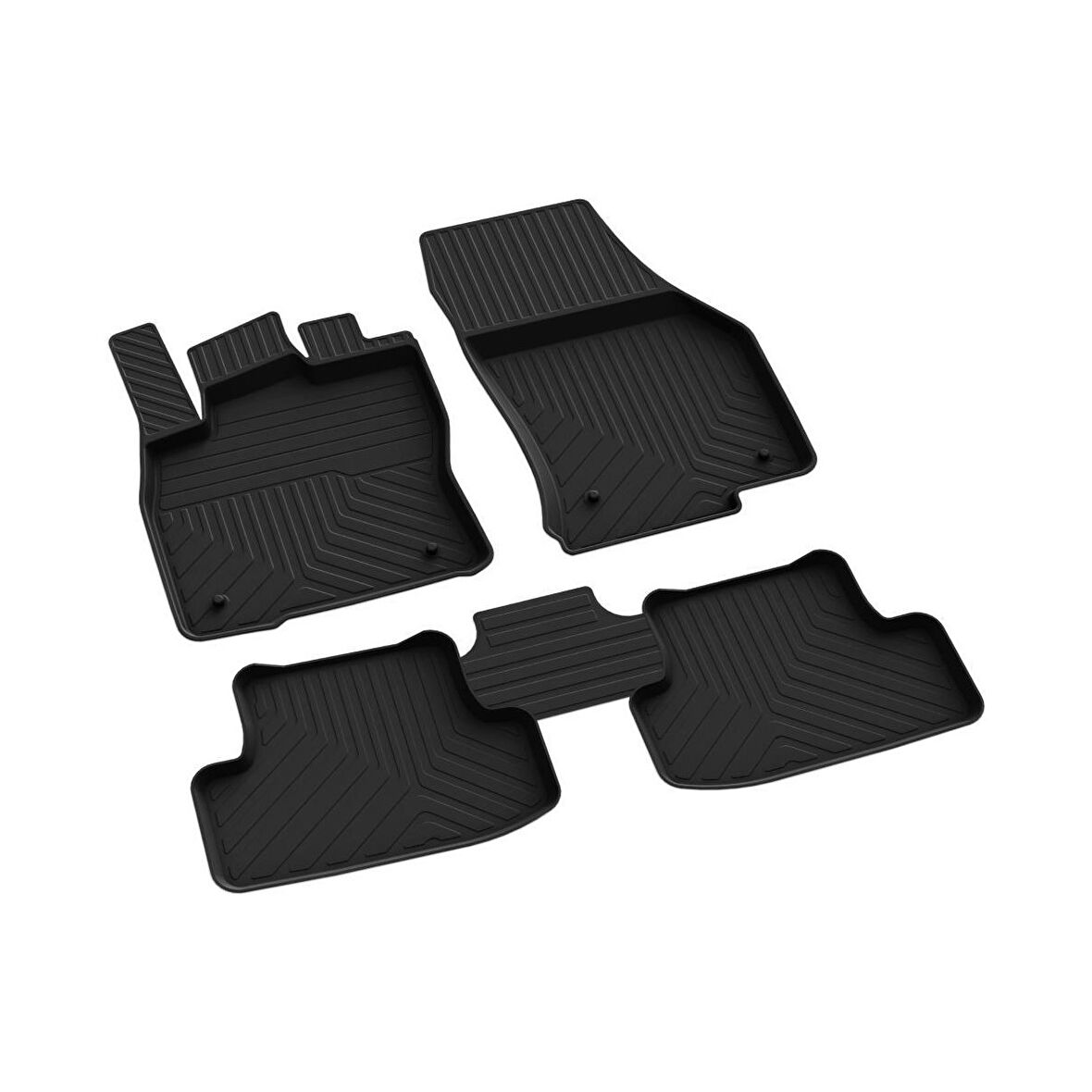 Seat Ibiza 5 2017 ve Üstü 4d Havuzlu Kauçuk Paspas Bmy