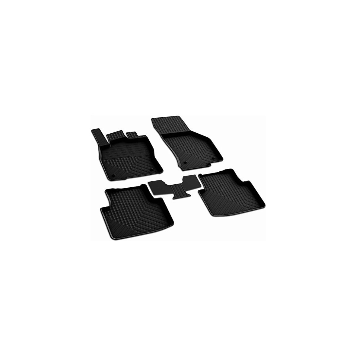 Skoda Kamiq 2019 ve Üstü 4d Havuzlu Kauçuk Paspas Bmy