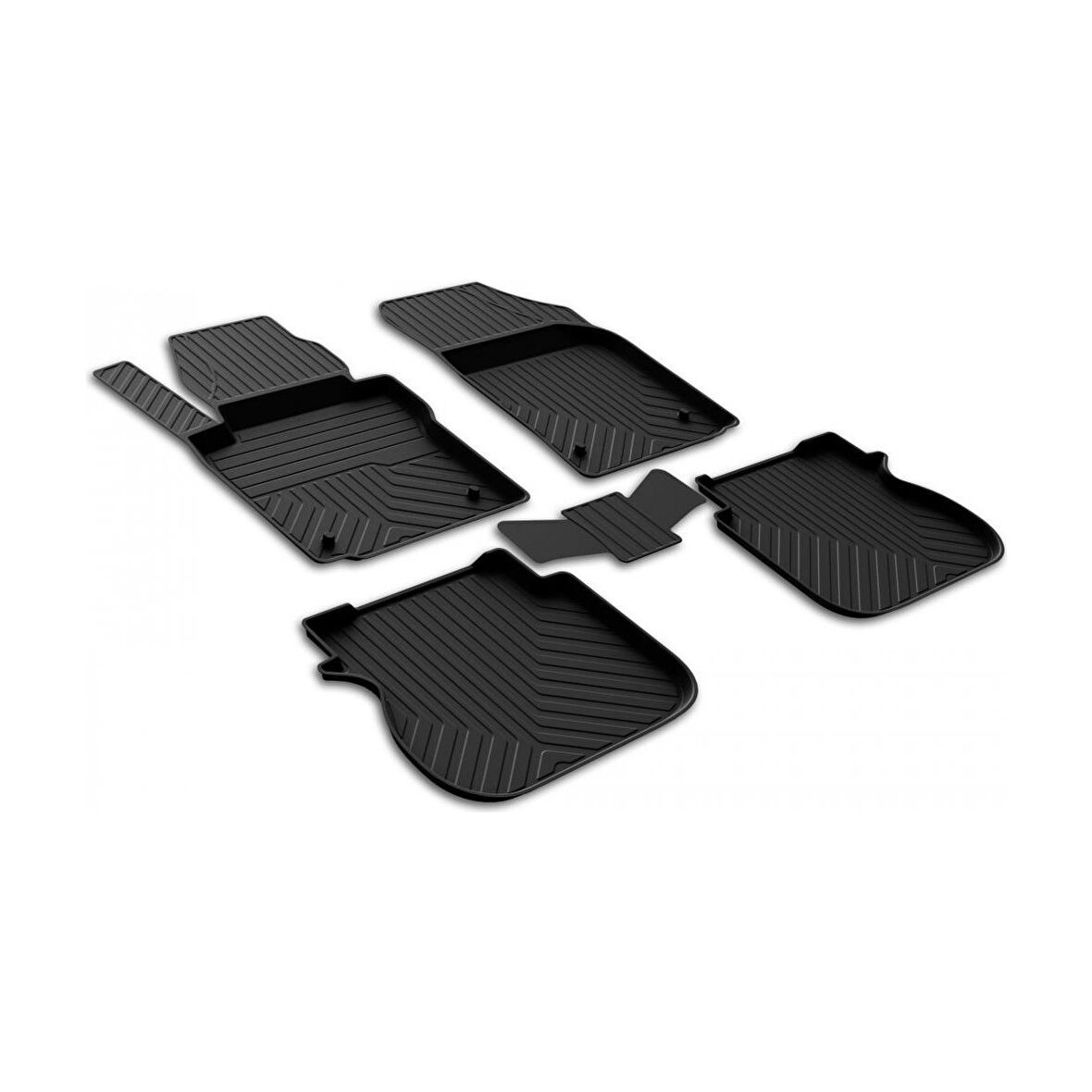 Volkswagen Caddy 3-4 2004-2018 4d Havuzlu Kauçuk Paspas Bmy