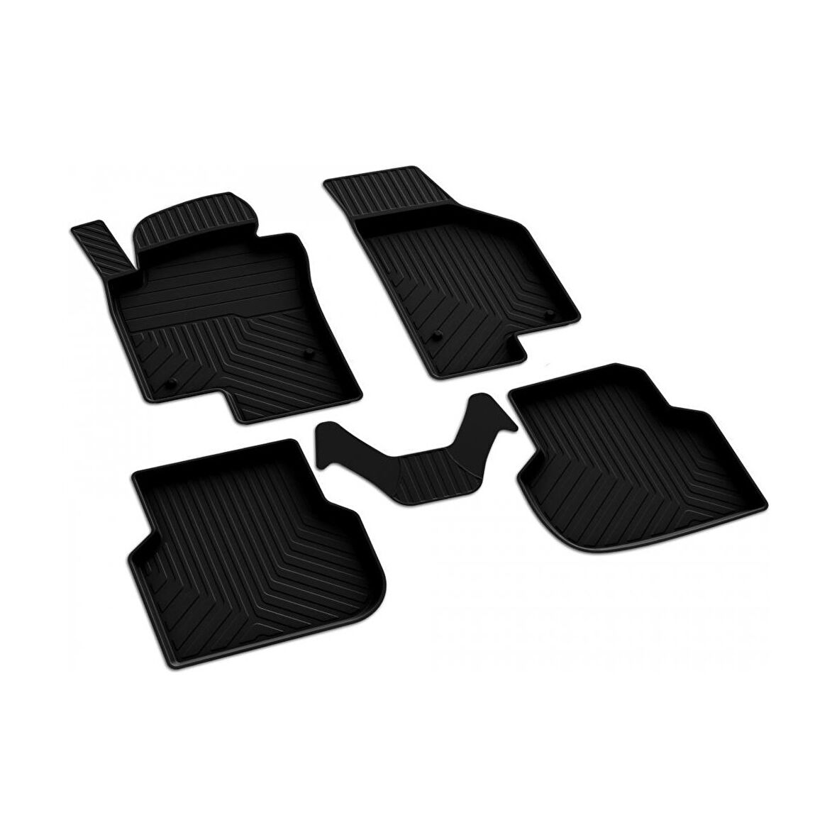 Volkswagen Jetta 6 2011-2018 4d Havuzlu Kauçuk Paspas Bmy