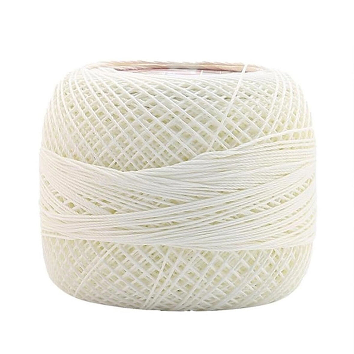 Leylak Etamin Ve Kanaviçe İpliği 6 Kat 25gr - Beyaz- 4644