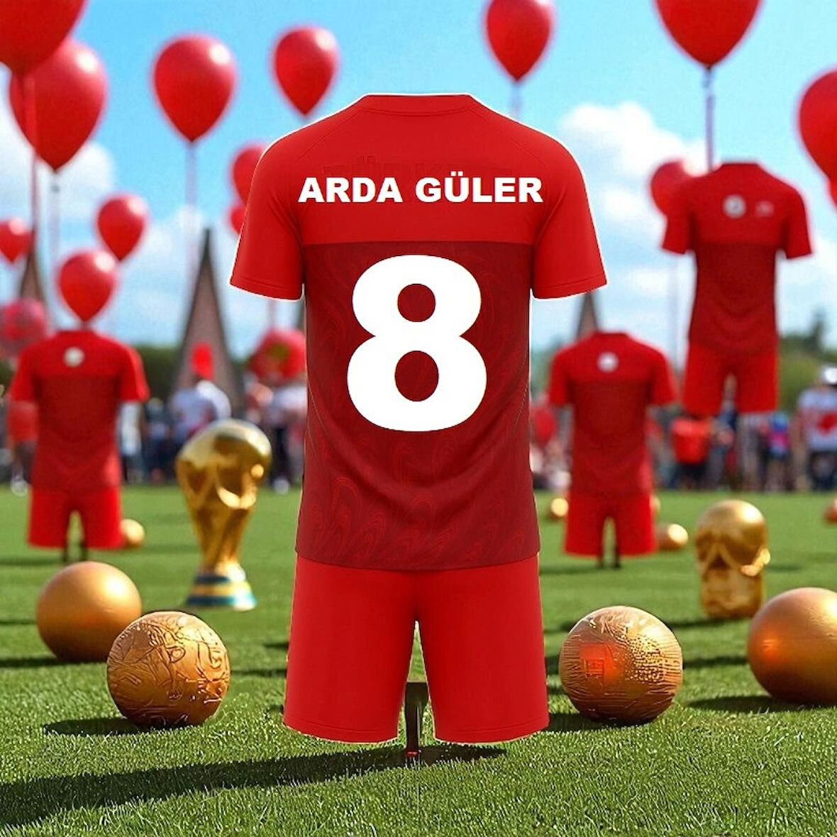 Türkiye Arda Güler 2026/28 Milli Takım Forma T-Shirt Özel Tasarım Yeni Sezon