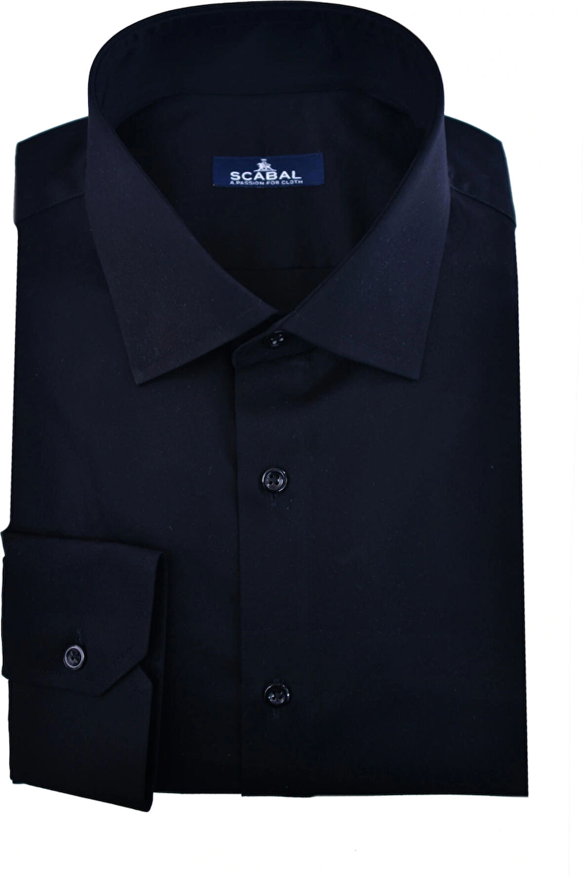 ERKEK SİYAH %100 PAMUK GÖMLEK