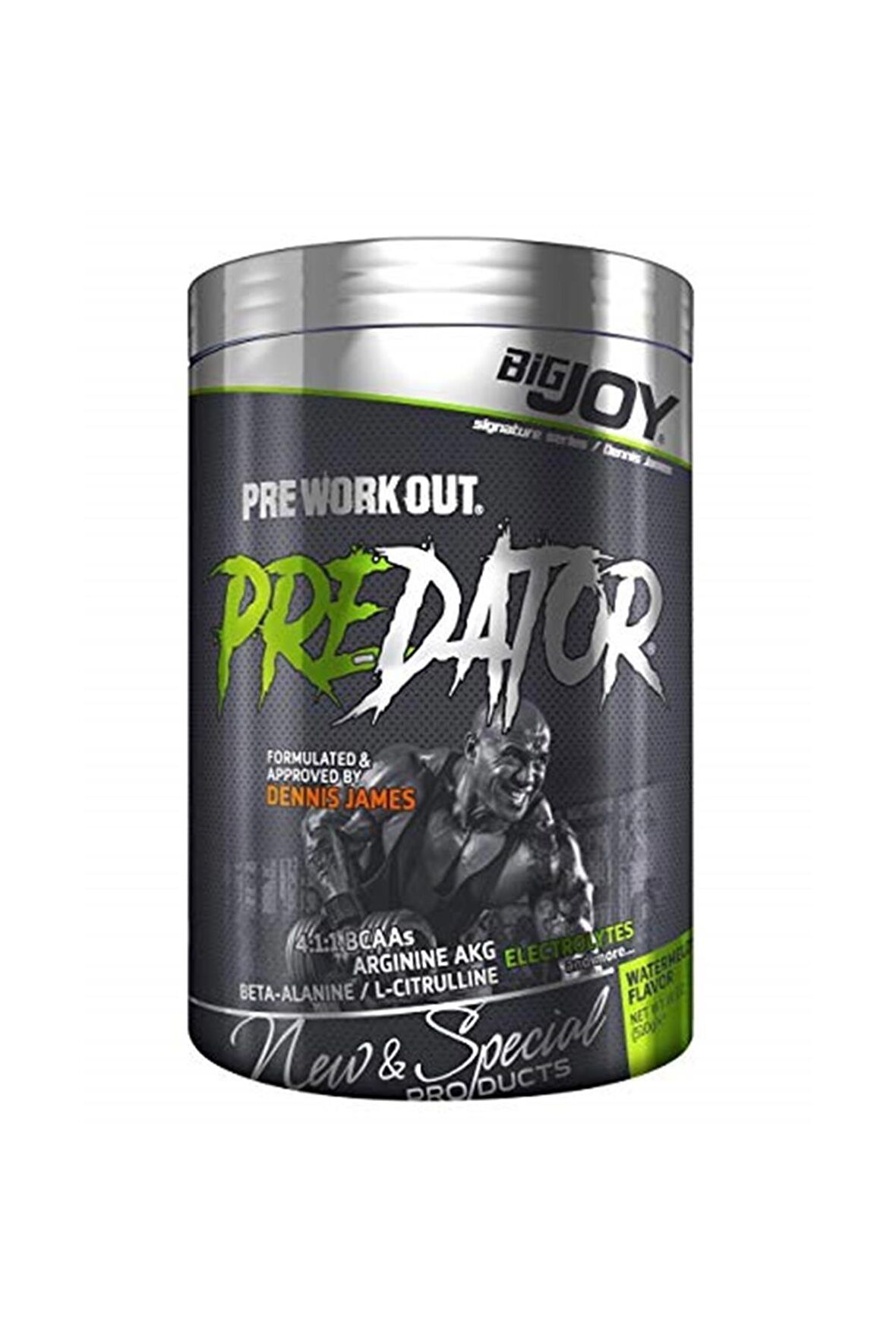 Bigjoy Pre-workout Predator - Karpuz Aromalı 1 Paket(1 X 510 G)