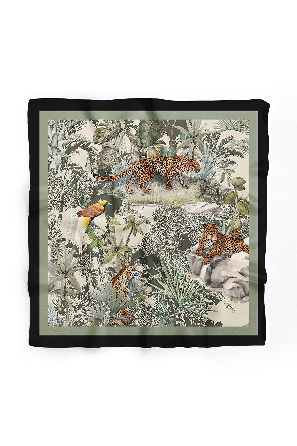 DSCARF LEOPAR DESENLİ FULAR