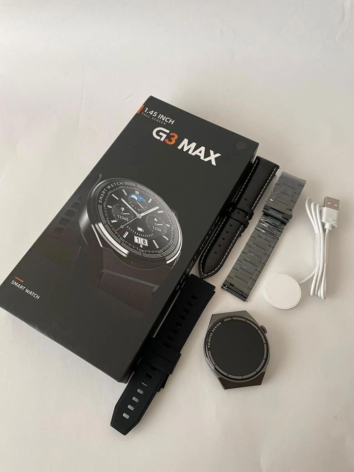 Gt3 Max Poırsche Uyumlu Akıllı Saat Gt3 Max Uyumlu Akıllı Saat