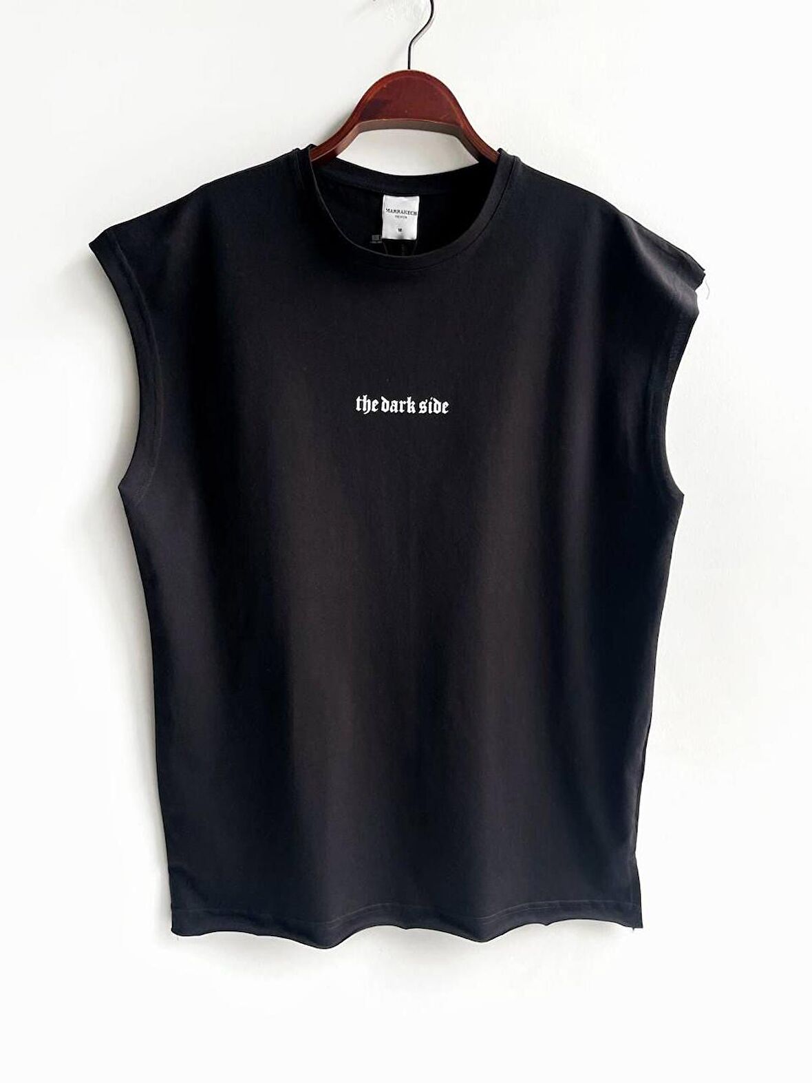 Kolsuz Baskılı Erkek t-shirt