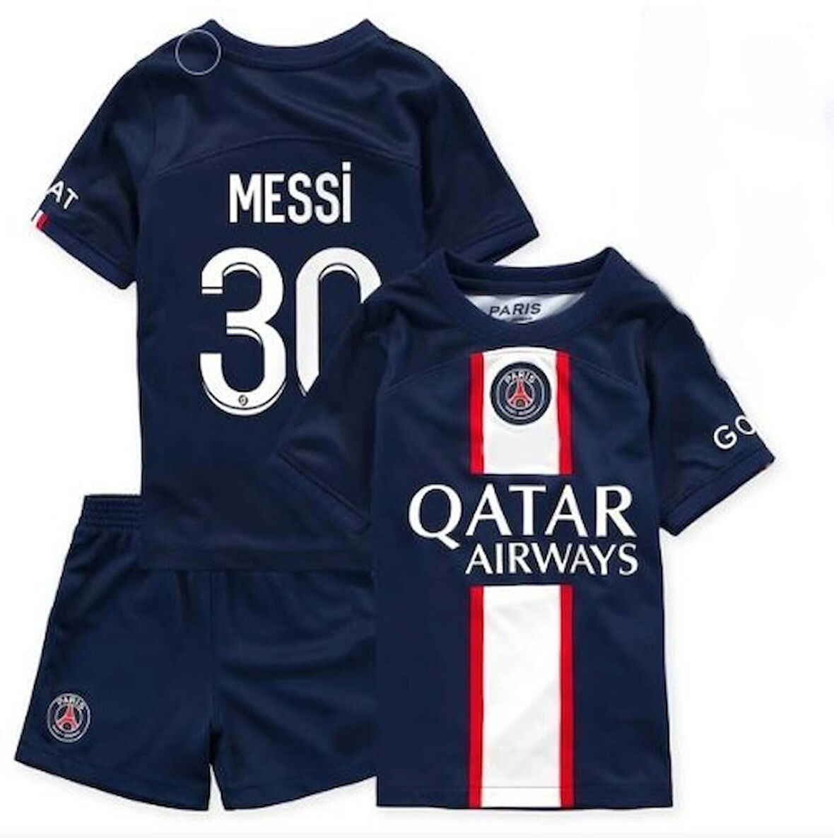 Psg Messi Lacivert 2 Lİ Set Çocuk Forması 22/23 Sezon Forma