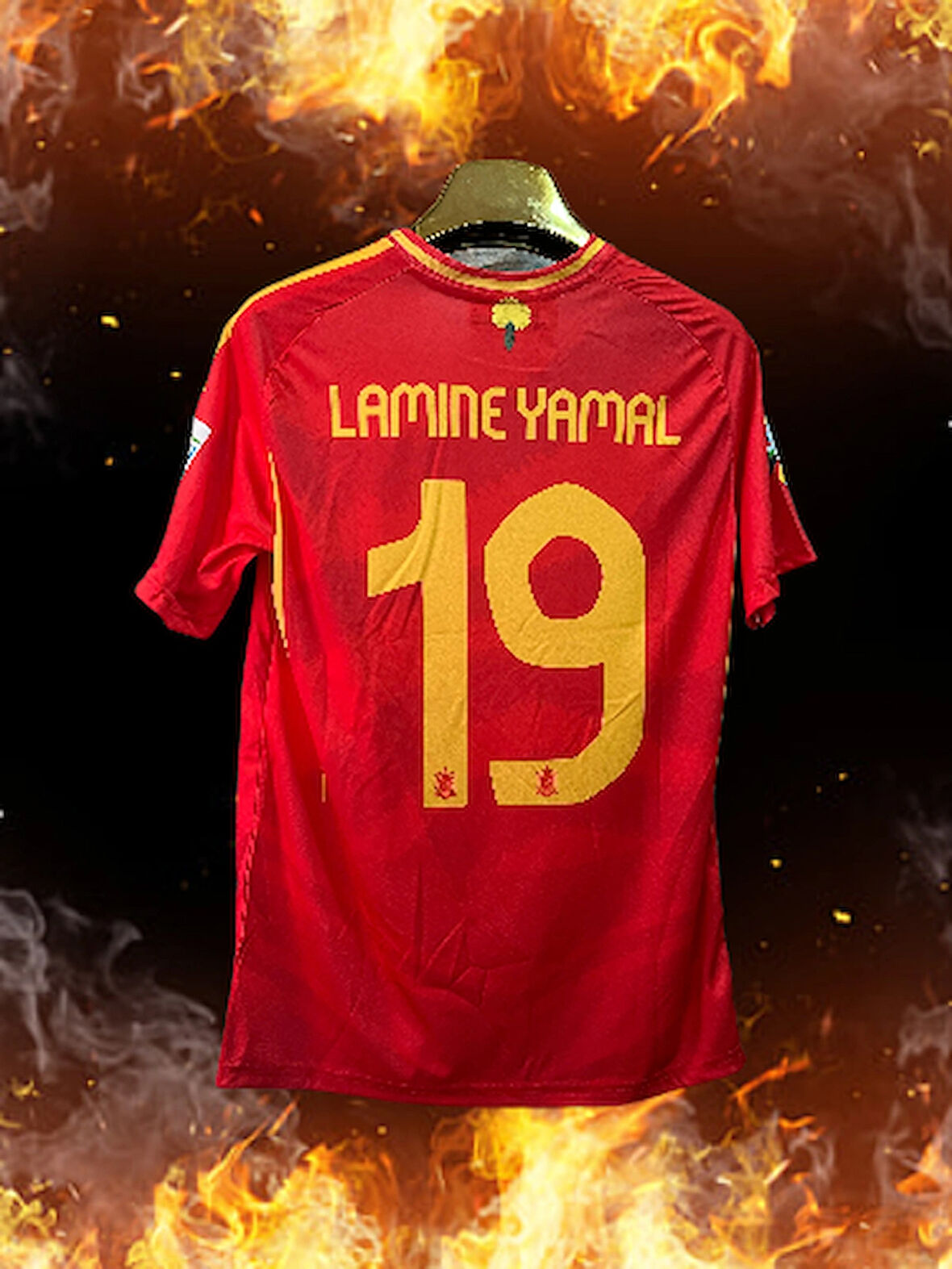 Lamine Yamal İspanya 2024 Forma Tişört