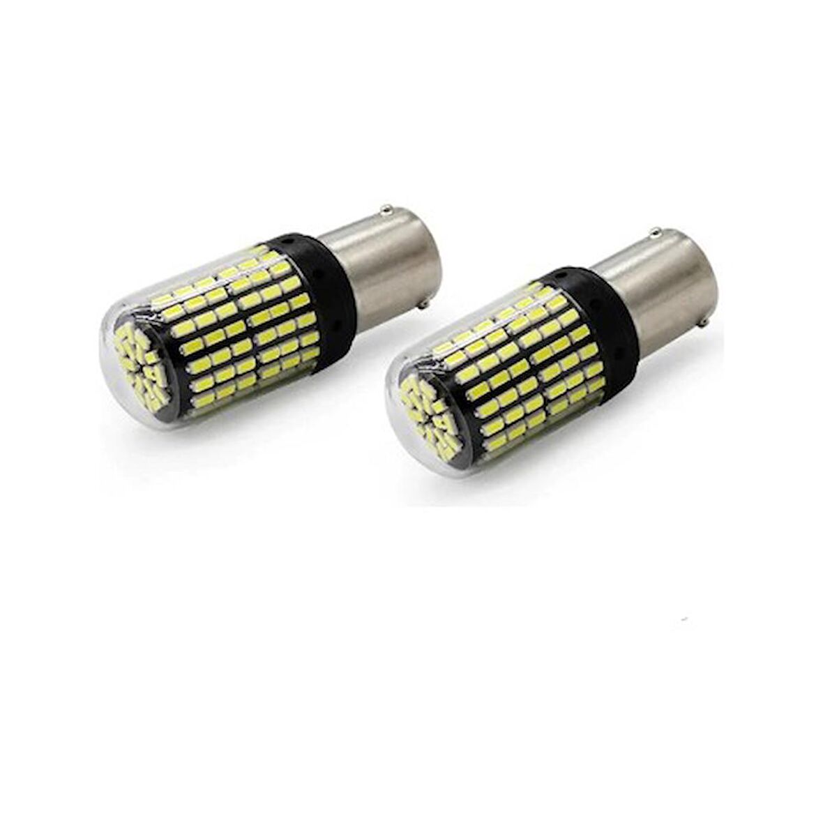 93 Tek Duy 144 Led GERİ VİTES Ampul - BEYAZ