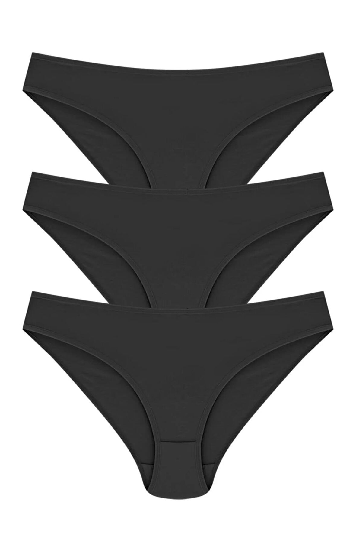 Papatya %100 Pamuk Bikini Model Külot 3'lü Paket
