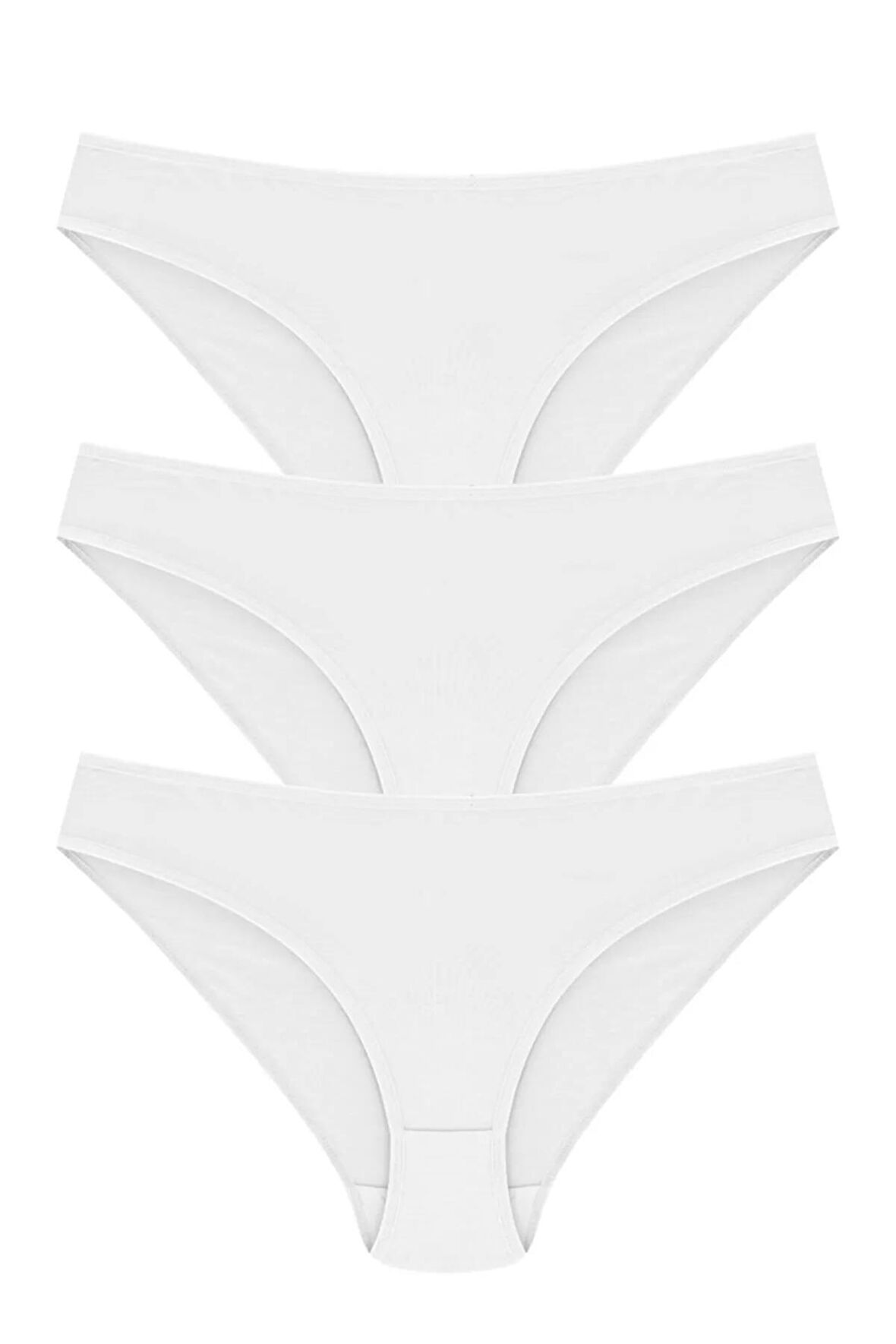 Papatya %100 Pamuk Bikini Model Külot 3'lü Paket