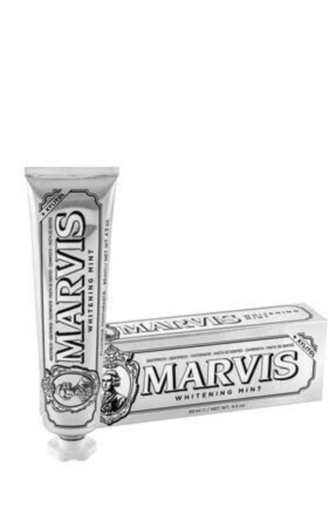 Marvis Whitening Mint Nane Aromalı Beyazlatma Doğal Diş Macunu 85 ml 