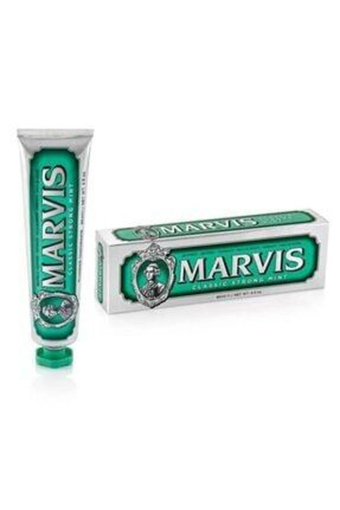 Marvis Classic Strong Mint Nane Aromalı Beyazlatma Doğal Diş Macunu 85 ml 