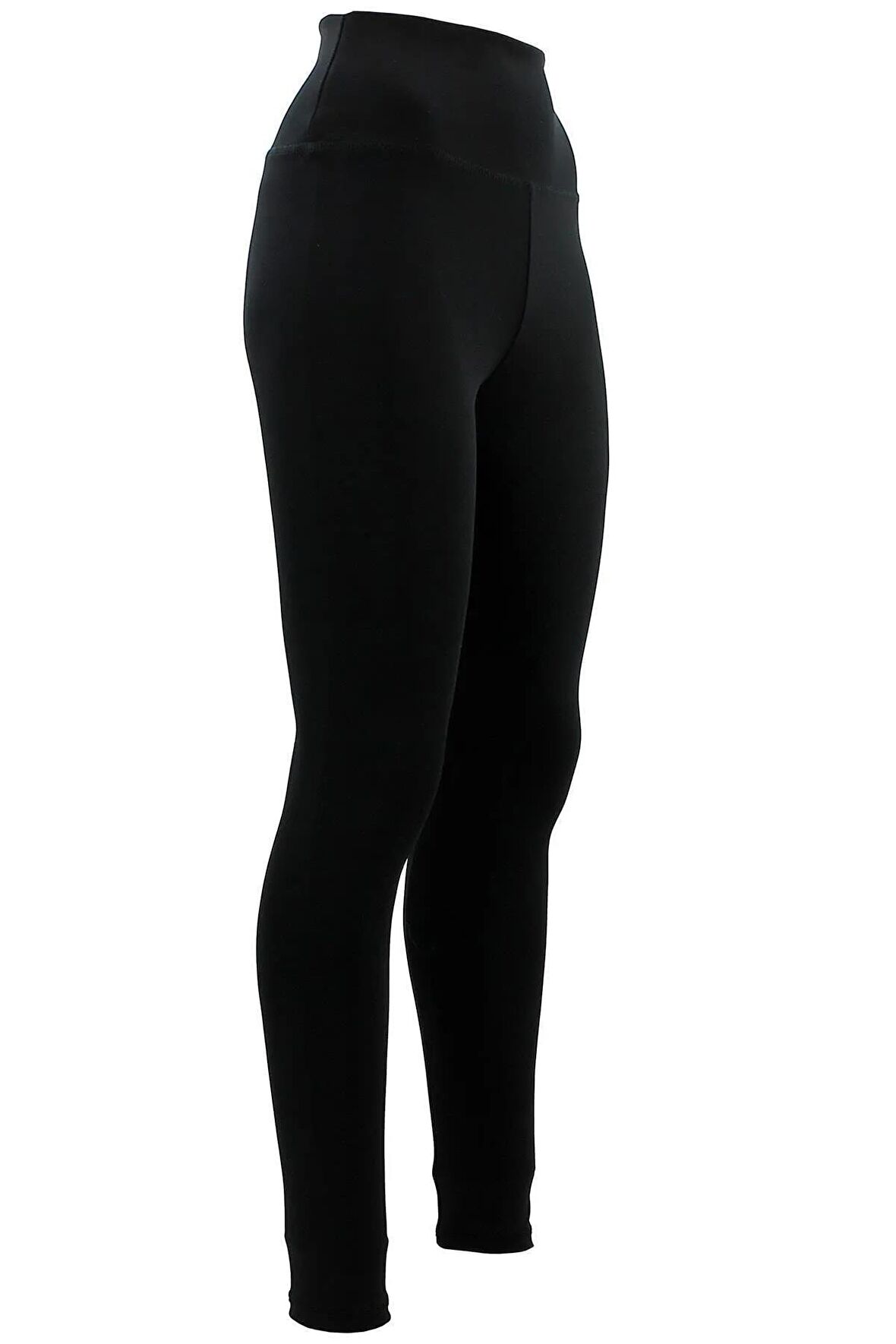 Kadın Siyah Sıkılaştırıcı Yüksek Bel Tayt