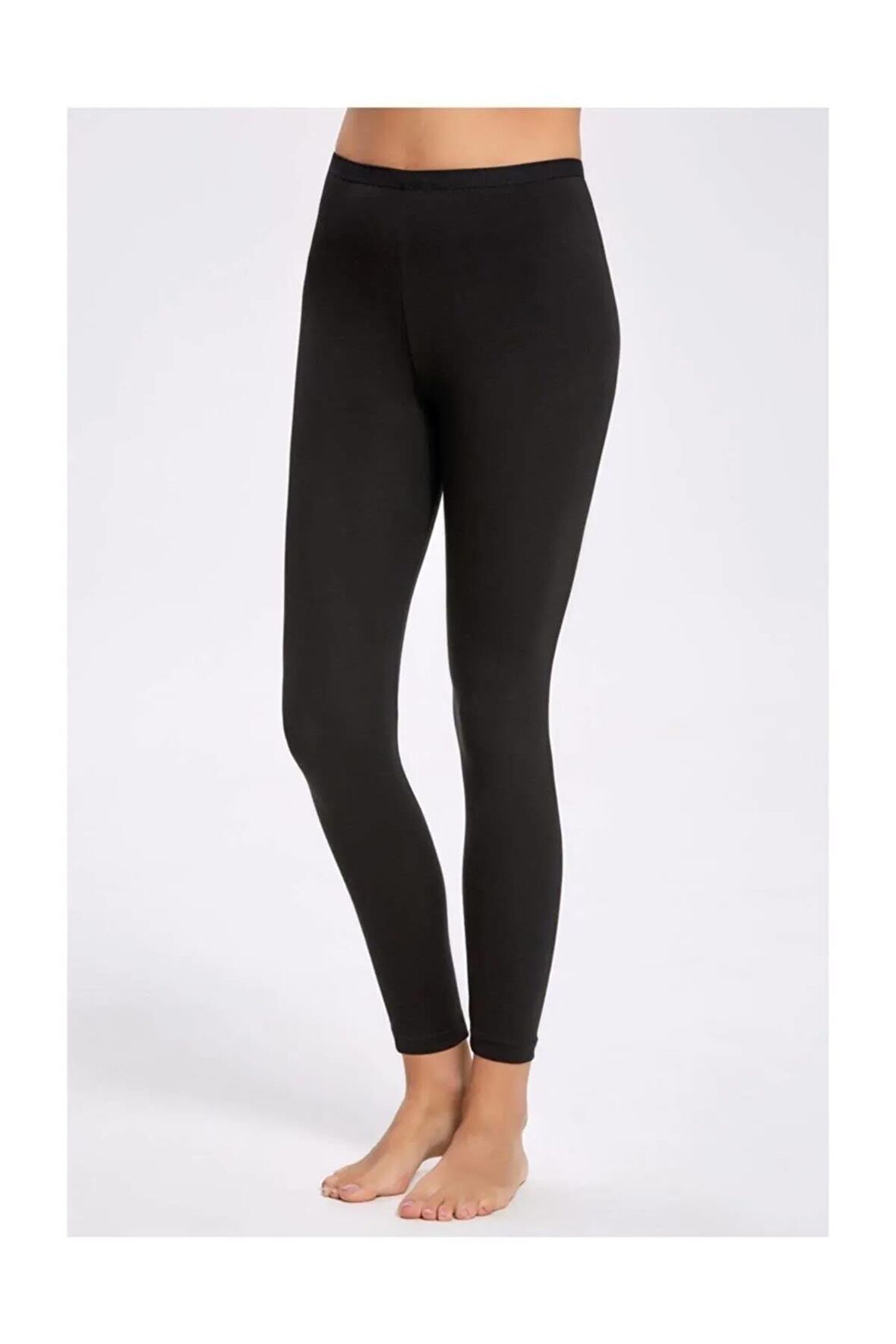 Ilke 2245 Siyah 3'lü Uzun Tayt