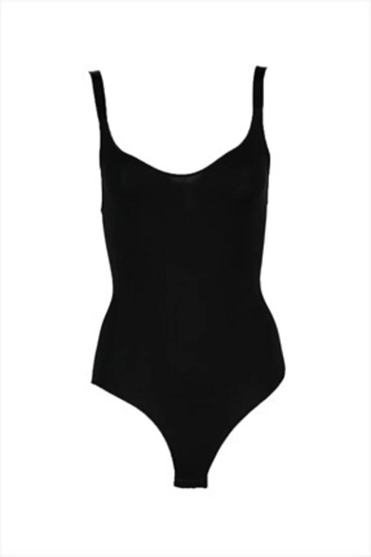 Kadın Siyah Dikişsiz Vücut Korse 2944