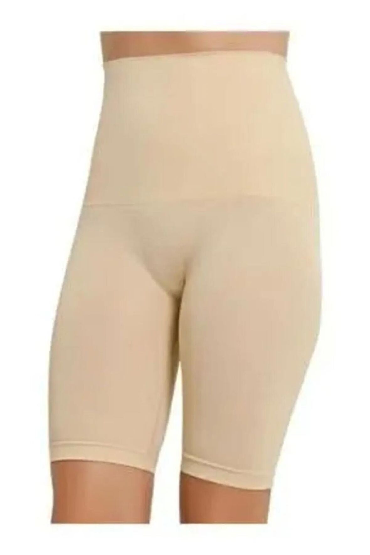 Kadın Bej Uzun Göbek Korsesi 2460