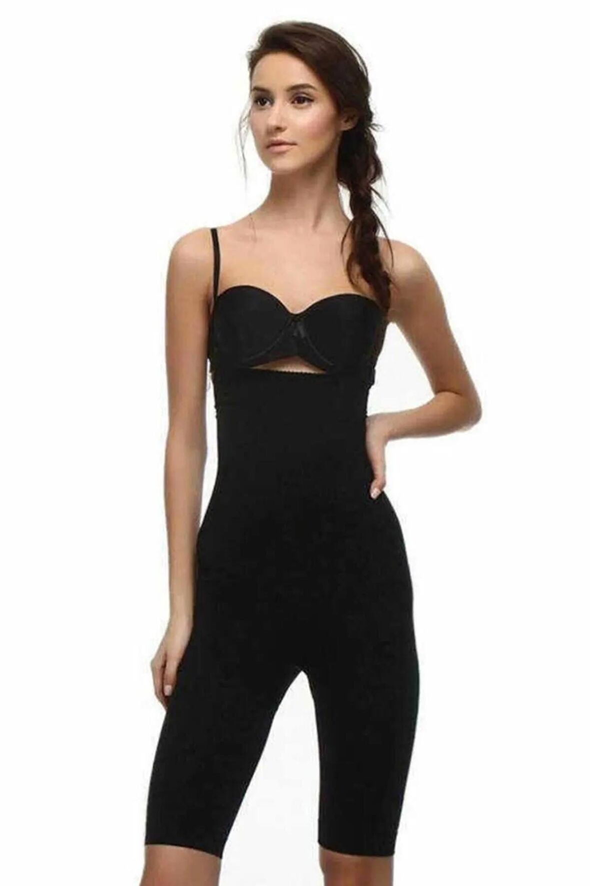 Kadın Siyah Dikişsiz Bodylife Korse 2480