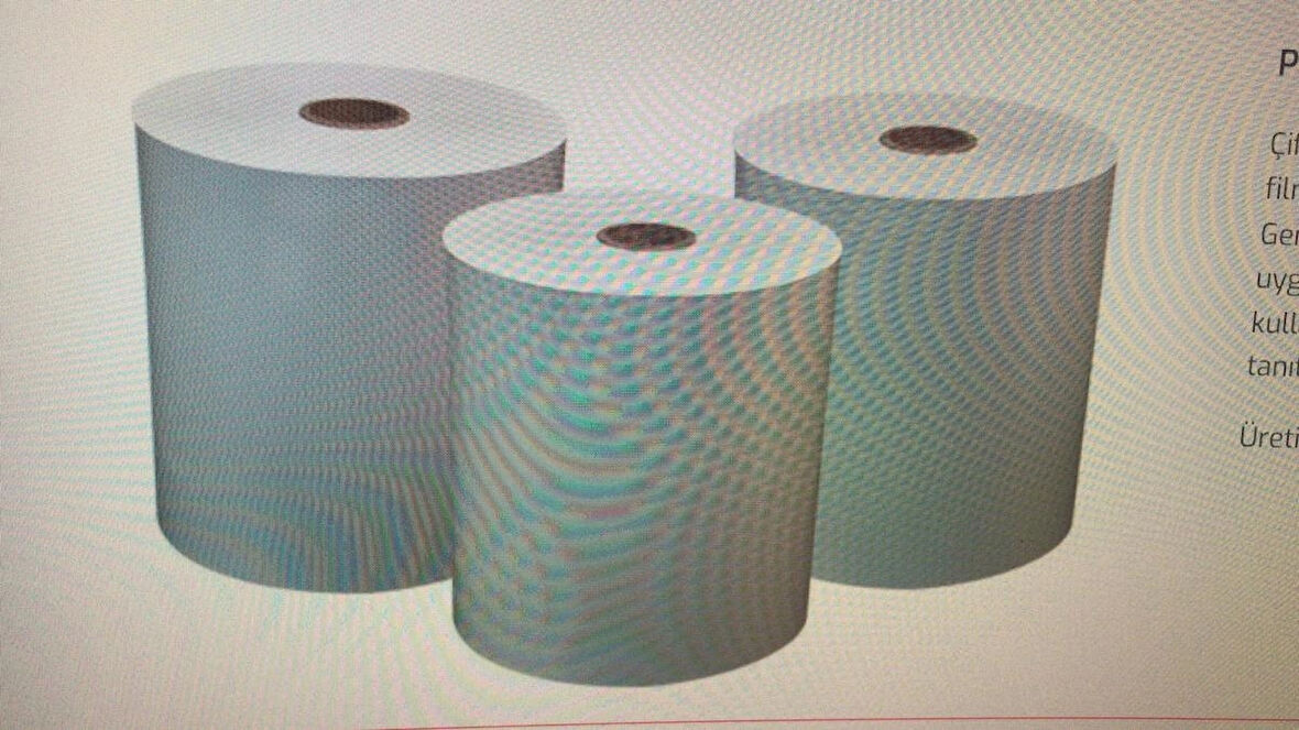 Sedef Selefon BOPP Film Rulo 65 Mikron 1500m 730mm In Mould Etiket