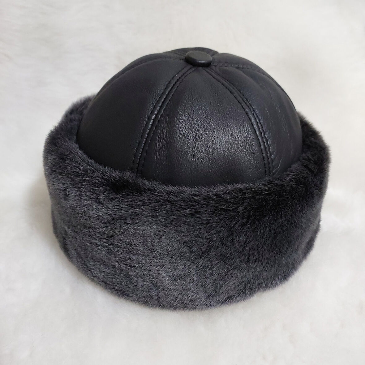 Klasik Füme Deri Börk