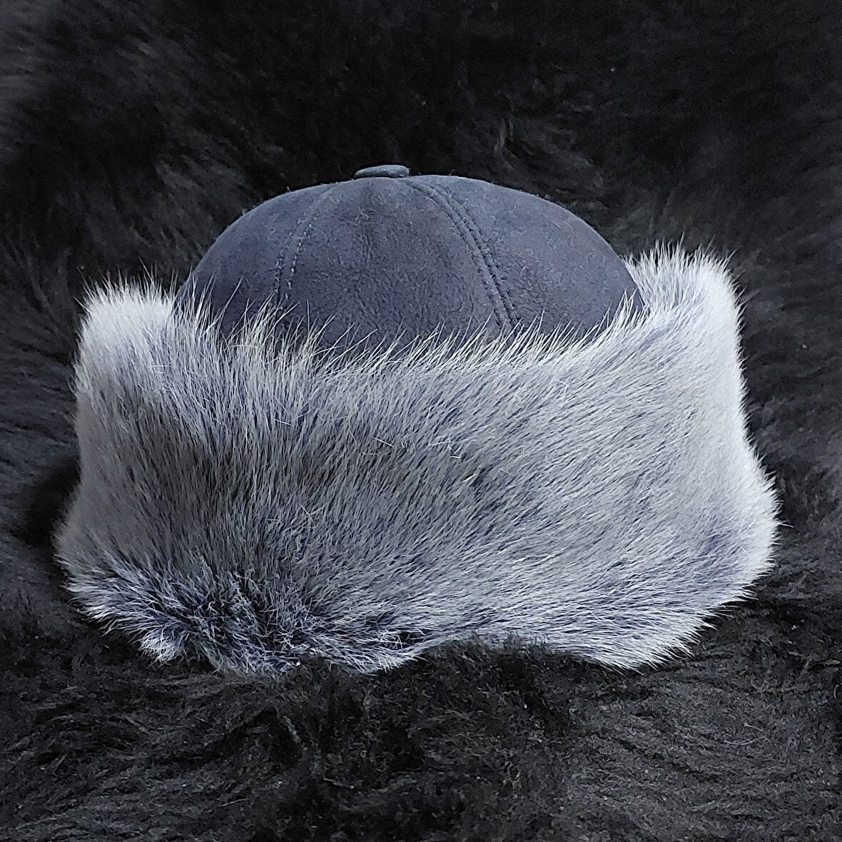 Outlet Lacivert Toskana Süet Börk