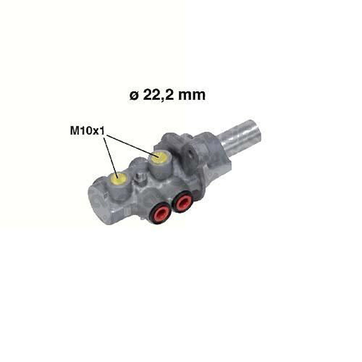 Bosch 0204123767 Fren Ana Merkezi Fiorino 1.3JTD 1.4 ie 07-Bipper Nemo 1.3HDI 1.4HDI Çap 22.2mm 77364703