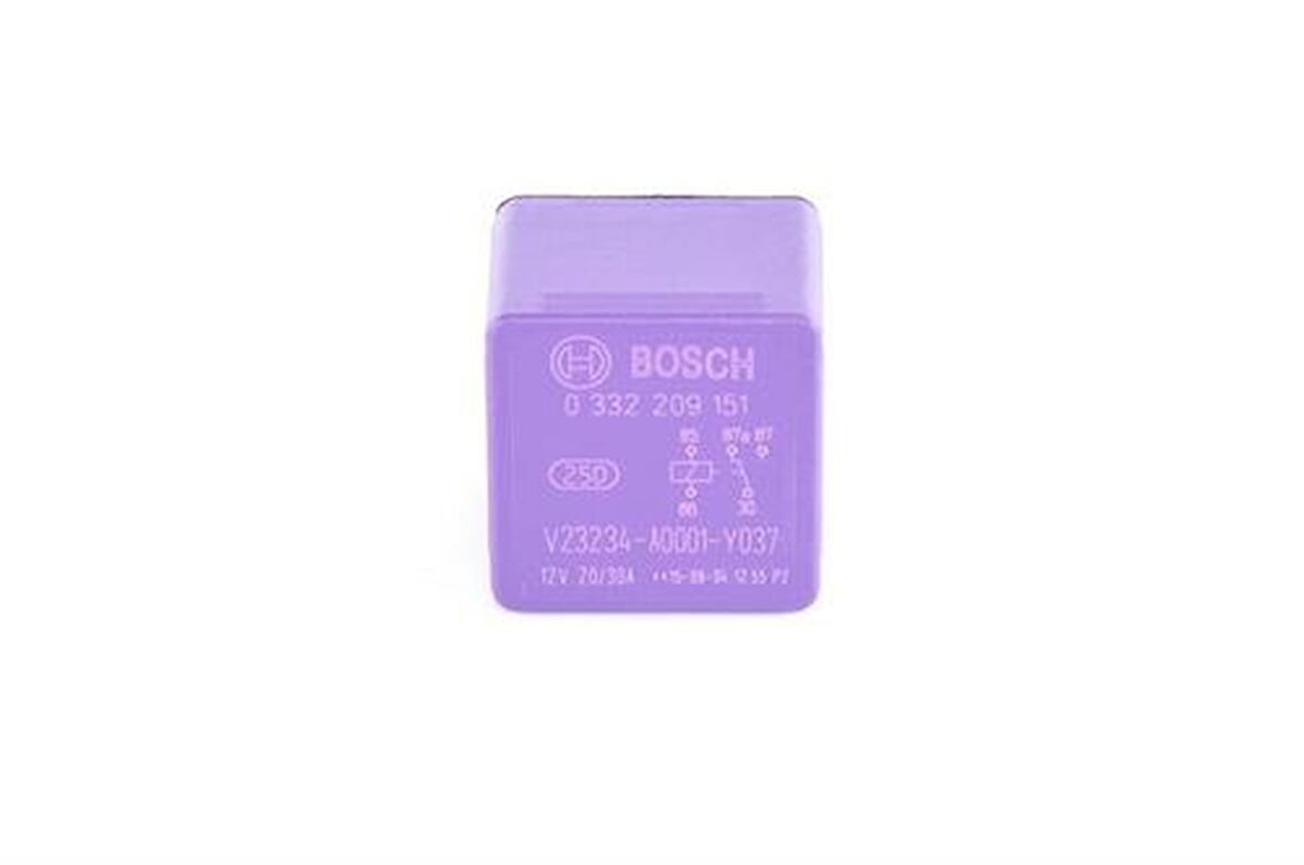 Bosch 0332209151 Mini Röle 12V 5 Fişli Sapsız 99965701190