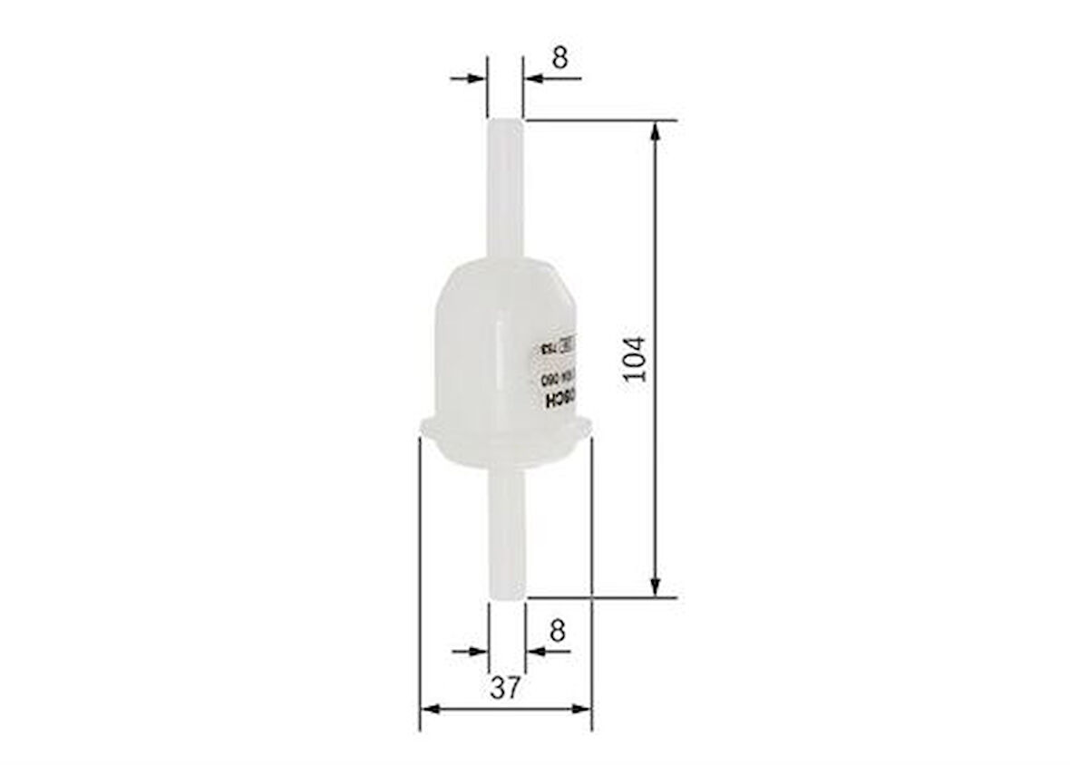 Bosch 0450904060 Yakıt Filtresi Mercedes Unimog-190-S Serisi AK078E