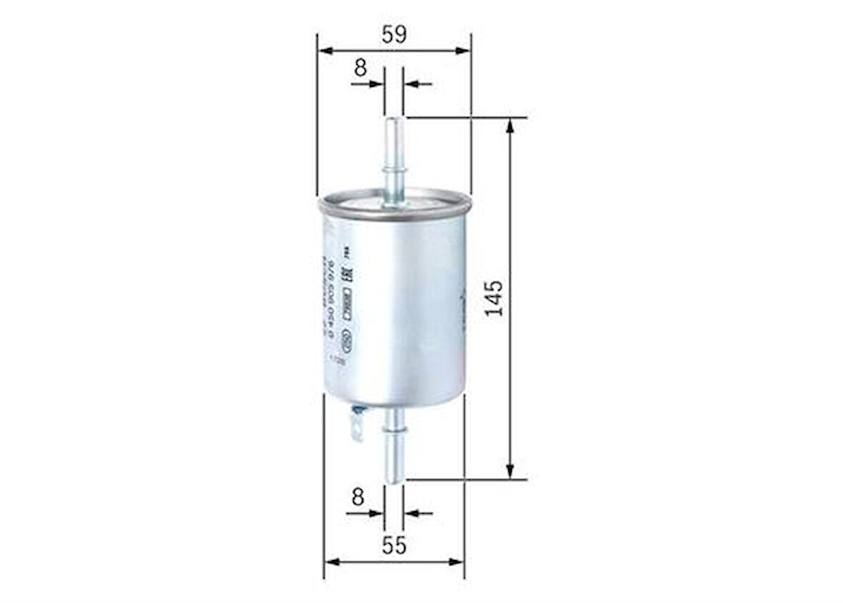 Bosch 0450905976 Benzin Filtresi 96537170
