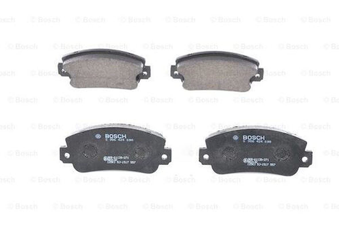 Bosch 0986424098 Disk Balata Ön WVA 20950-108.8X47.4X18mm İkaz Kablolu 71748384
