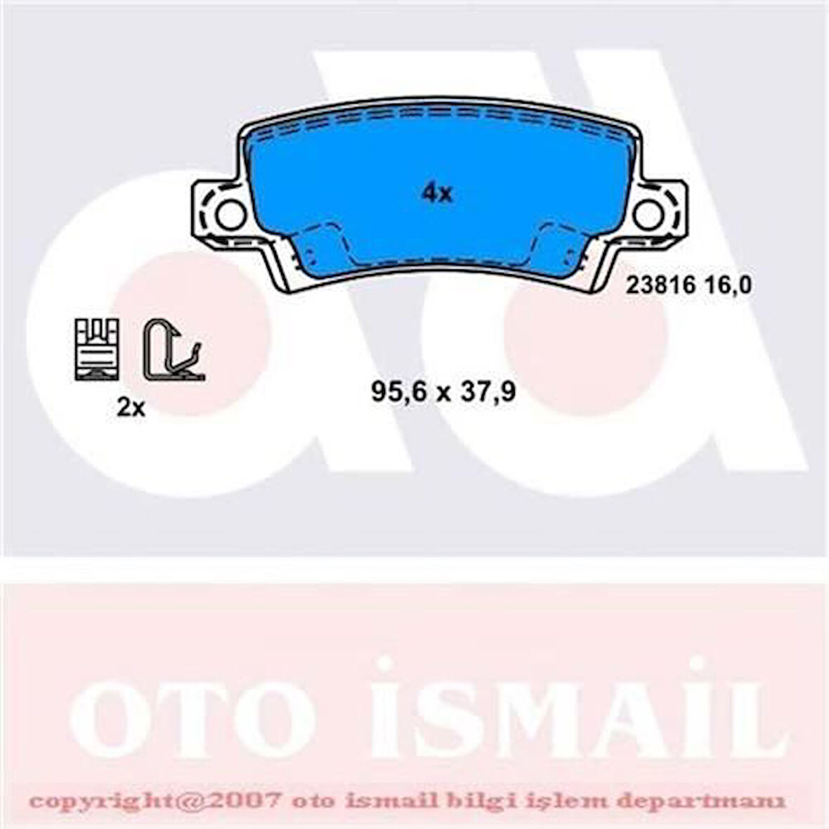 Bosch 0986424790 Arka Fren Balatası Toyota Corolla 1.4 1.6 VVTI Benzinli 2003-2006 446602070