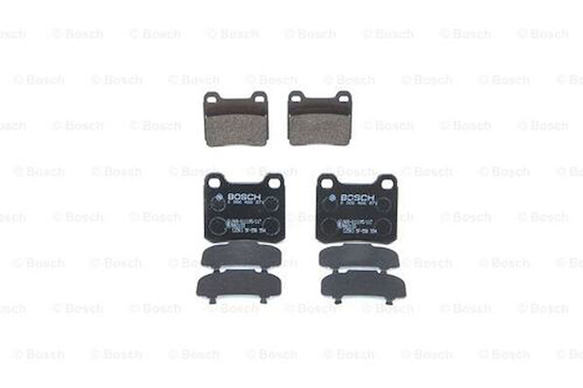Bosch 0986466871 Fren Balatası Arka 190 W201 88-93 W202 94-00 C124 87-93 W124 93-95 C124 93-97 2068703