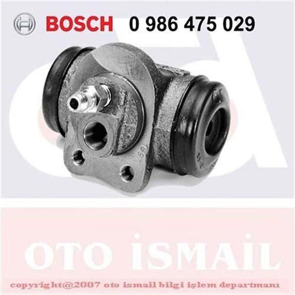 Bosch 0986475029 Arka Fren Merkezi Astra F Corsa B Kadett Rekord 84-08 00 550130