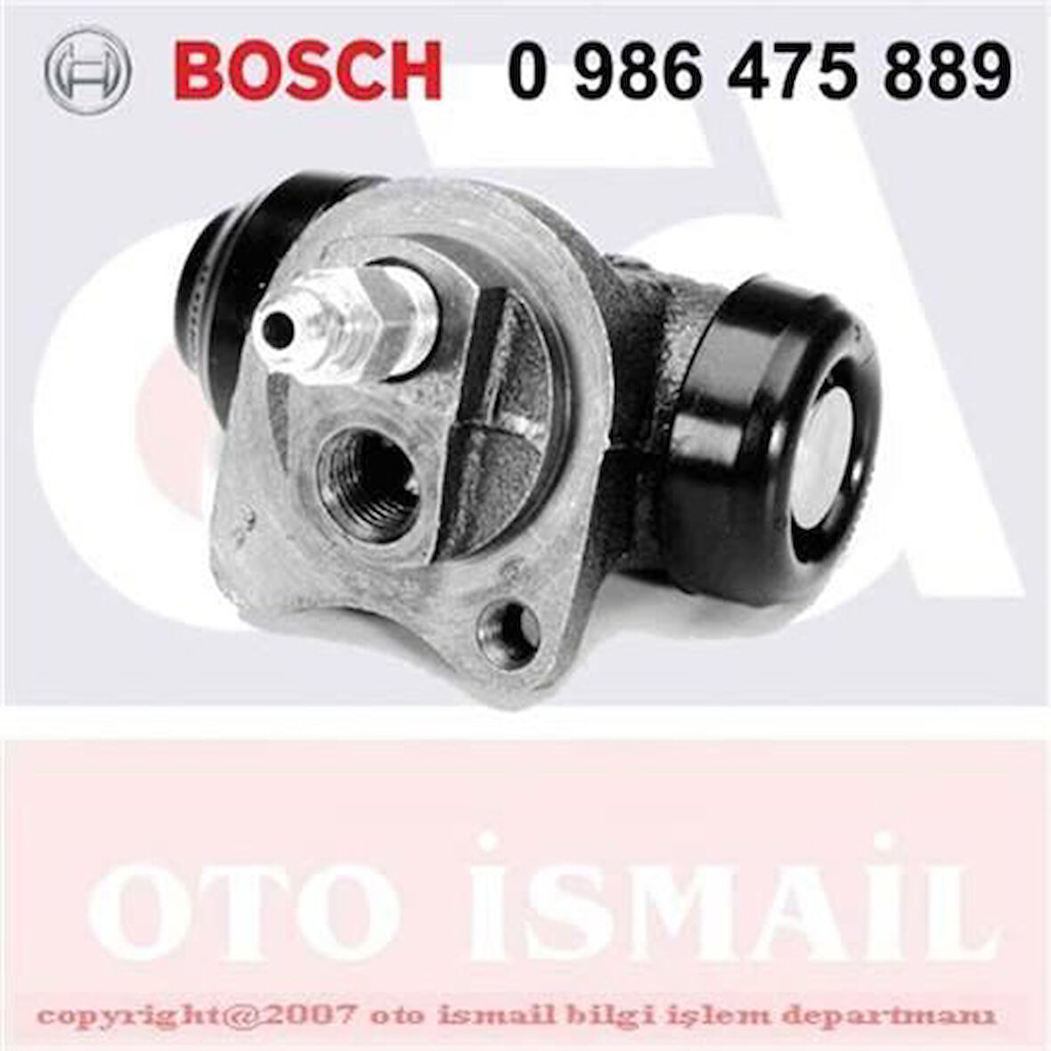 Bosch 0986475889 Fren Silindiri Daewoo Matiz (Klya) (OEM No 96320670) 17.5mm 96320670