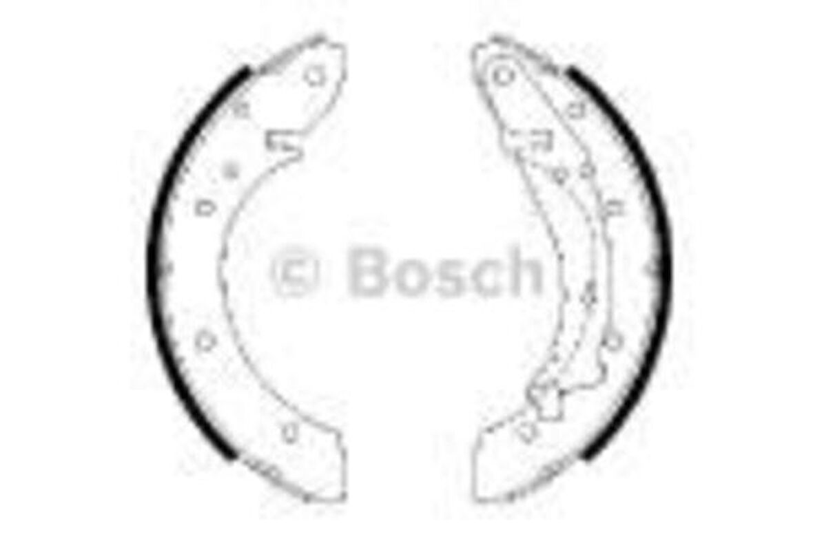Bosch 0986487552 Arka Fren Balatası Pabuçlu Partner Berlingo 97 08 Megane Scenic 98- 4241.L6