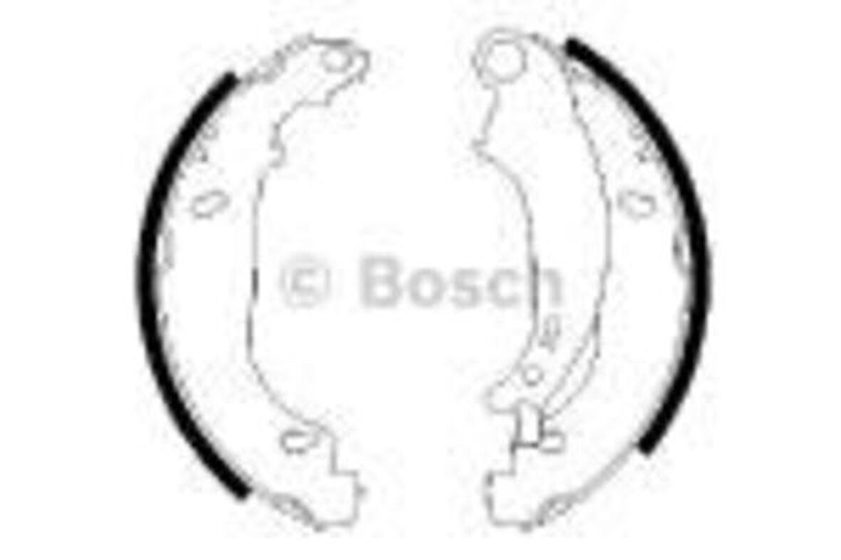 Bosch 0986487568 Arka Fren Balatası Pabuç 206 206 T3E 1.1 1.4 1.4HDI 1.6 1.9D ABS 98-Bosch Tipi 180x32 4241.N1