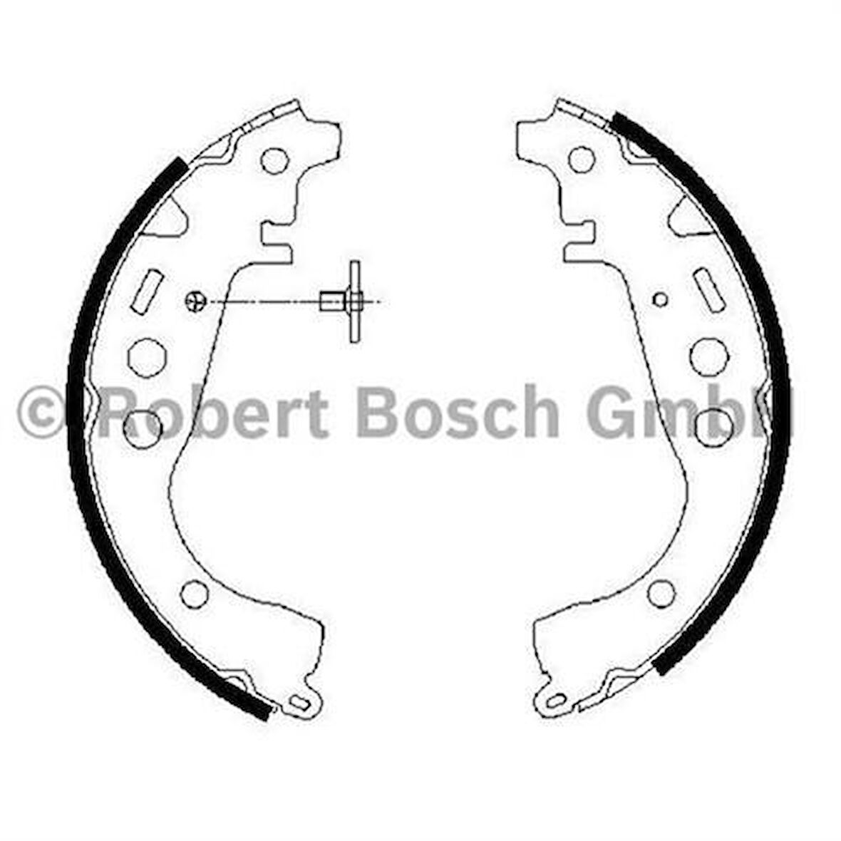 Bosch 0986487589 Arka Fren Balatası Pabuç Toyota Yaris 99-04 449552100