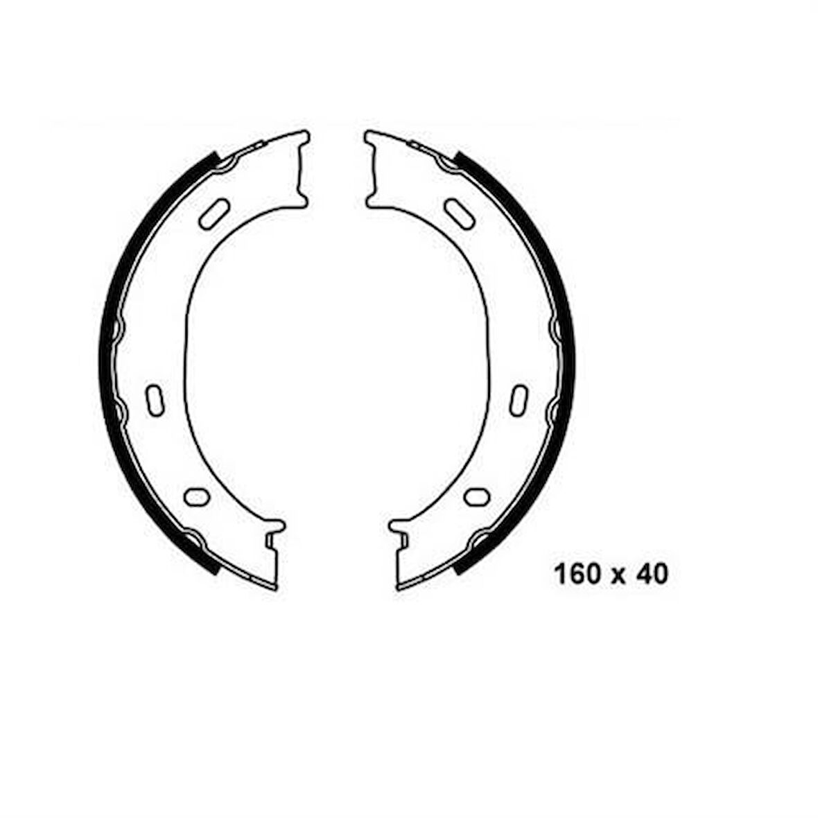 Bosch 0986487610 Arka Fren Pabuçlu Balata Lt 28 35 46 Sprinter 901 902 903 904 95-06 24205820