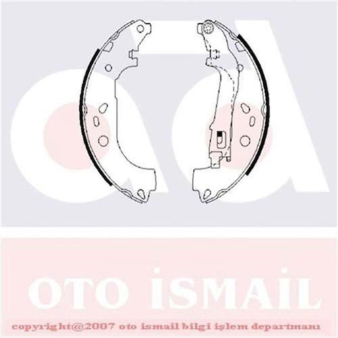 Bosch 0986487717 Arka Fren Balatası Pabuç Doblo II III Idea Albea 1.3 1.4 1.6 1.8 77363946