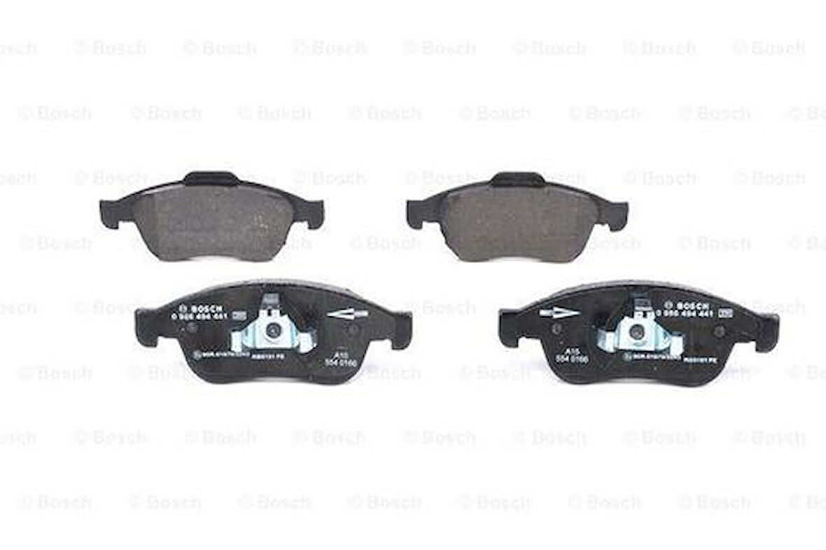 Bosch 0986494441 Ön Fren Balatası Fluence 08-Duster 10-Dokker 12-Megane III 08-Scenic III 09-1.5 DCI 1.6 16V 2.0 16V 410A12582R