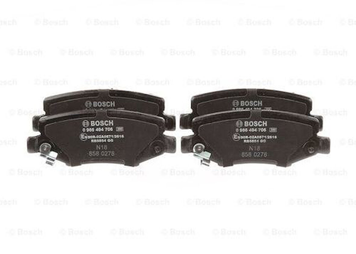 Bosch 0986494706 Arka Fren Balatası Jeep Grand Cherokee 2.8 Wrangler III 68003776AA