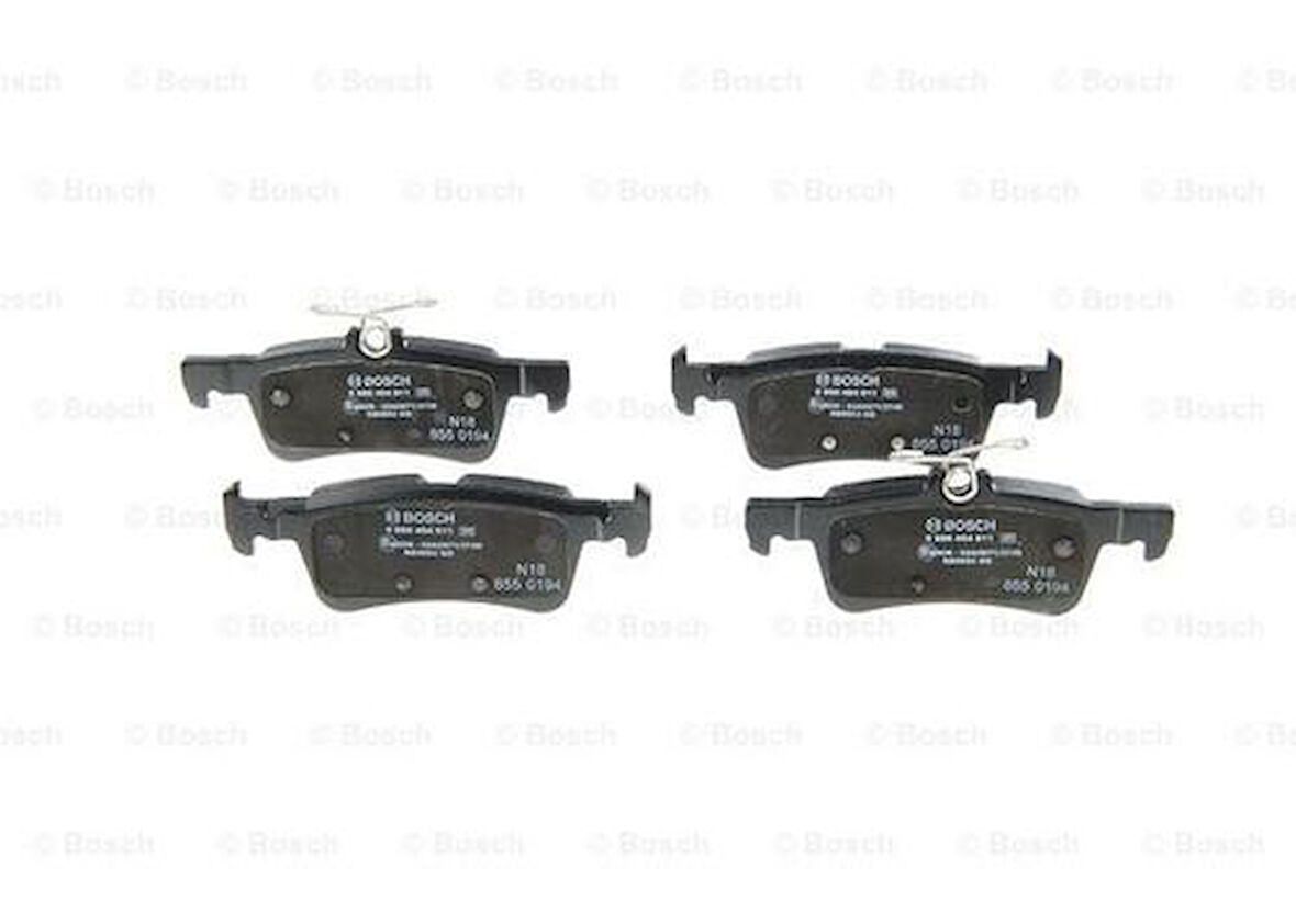 Bosch 0986494811 Arka Fren Balatası 308 II 1.2 Thp 1.6HDI 13-Kalınlık 15.6mm Genişlik 123.1mm Yükseklik 42.1mm Yükseklik 46.1mm 161133148