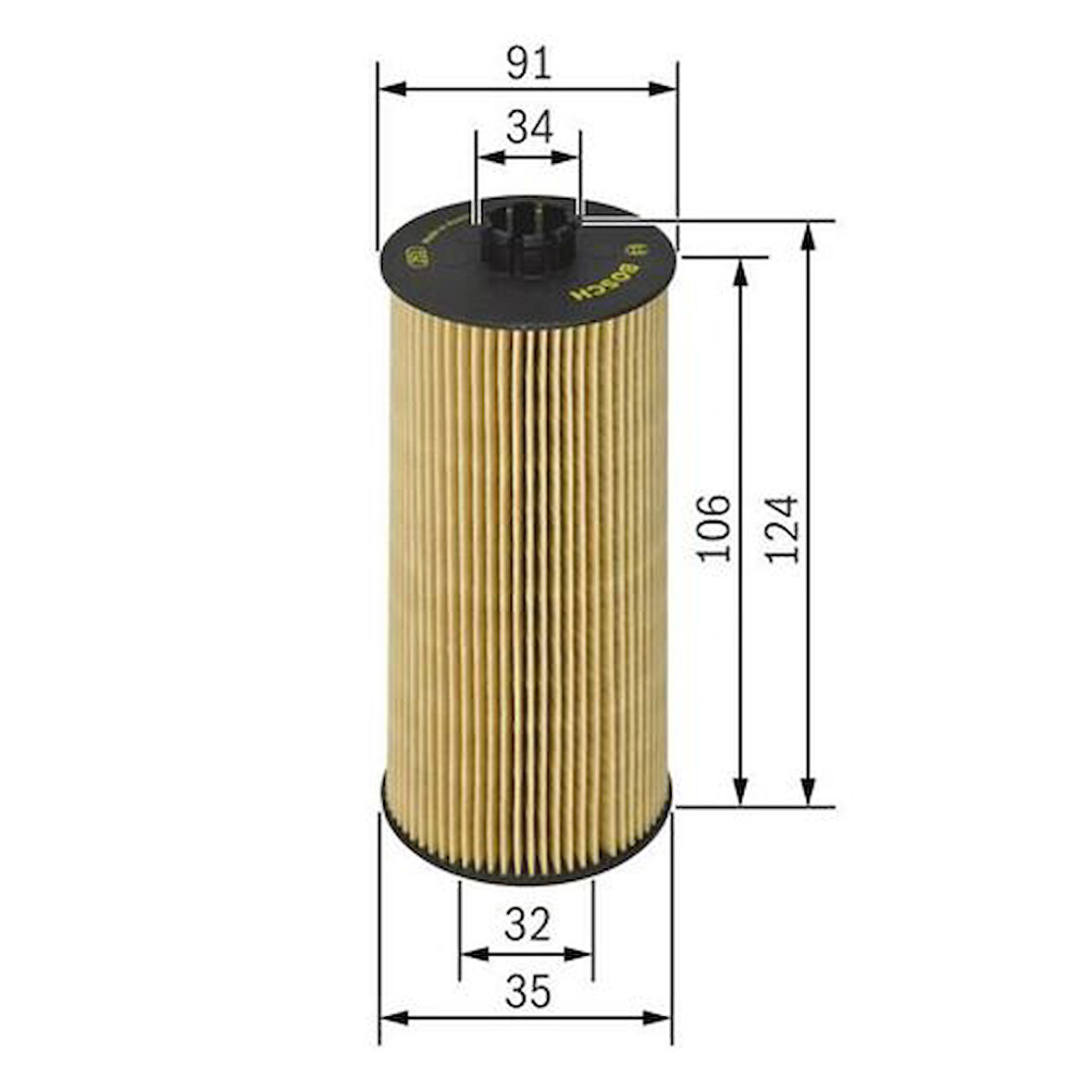 Bosch 1457429302 Yağ Filtresi Vectra C-Signum-Espace 3.0 03 7701474004